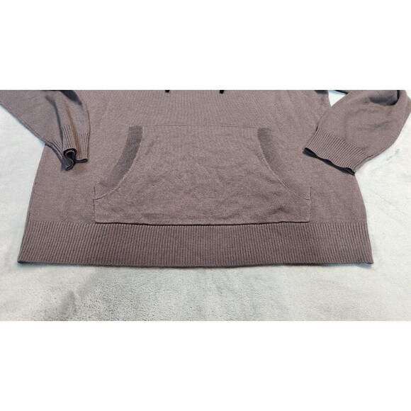 The Commons Men's Large Purple 100% Merino Wool Brosnan Hoodie NWT Winter - Picture 2 of 9
